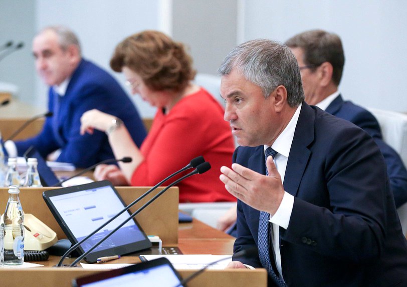 Председатель Государственной Думы Вячеслав Володин