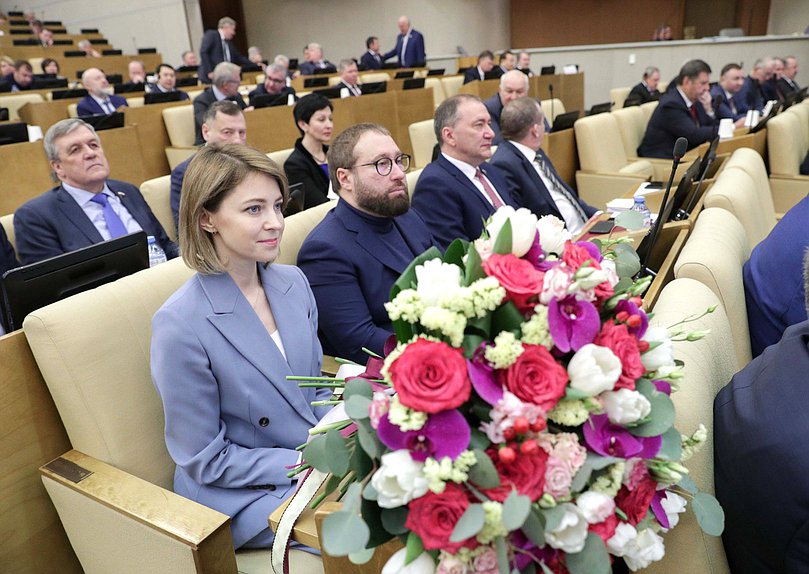 Заместитель Председателя Комитета по международным делам Наталья Поклонская
