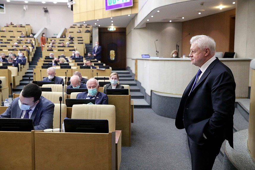 Руководитель фракции «Справедливая Россия» Сергей Миронов