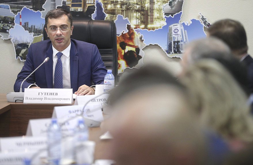 Первый заместитель Председателя Комитета по экономической политике, промышленности, инновационному развитию и предпринимательству Владимир Гутенев