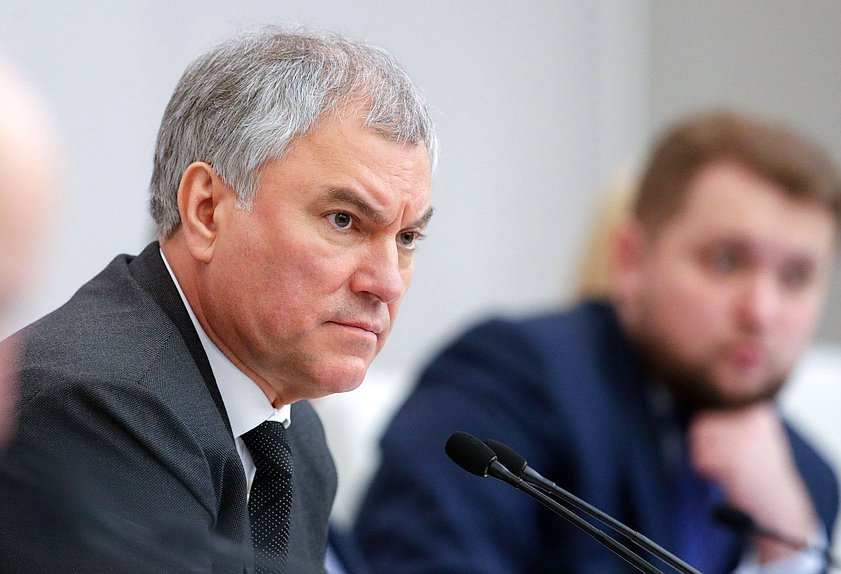 Председатель Государственной Думы Вячеслав Володин