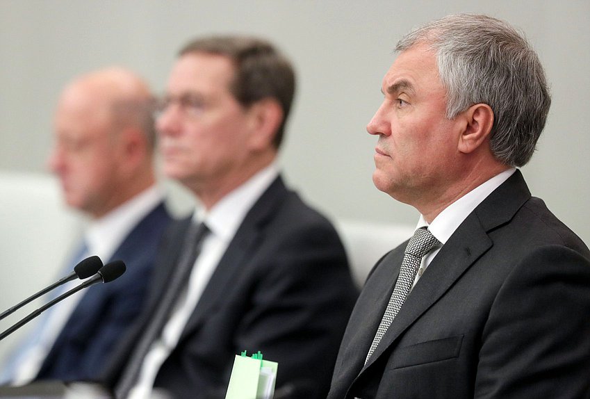 Председатель Государственной Думы Вячеслав Володин