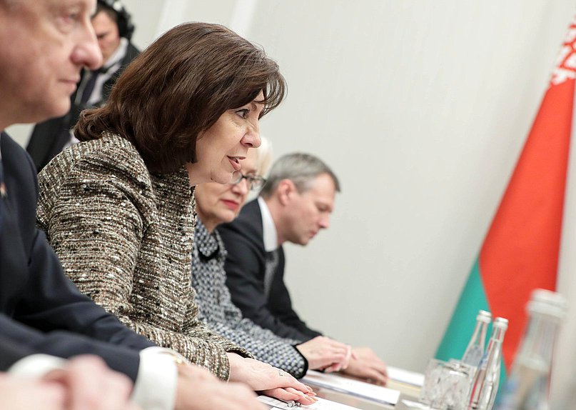 Председатель Совета Республики Национального собрания Республики Беларусь Наталья Кочанова