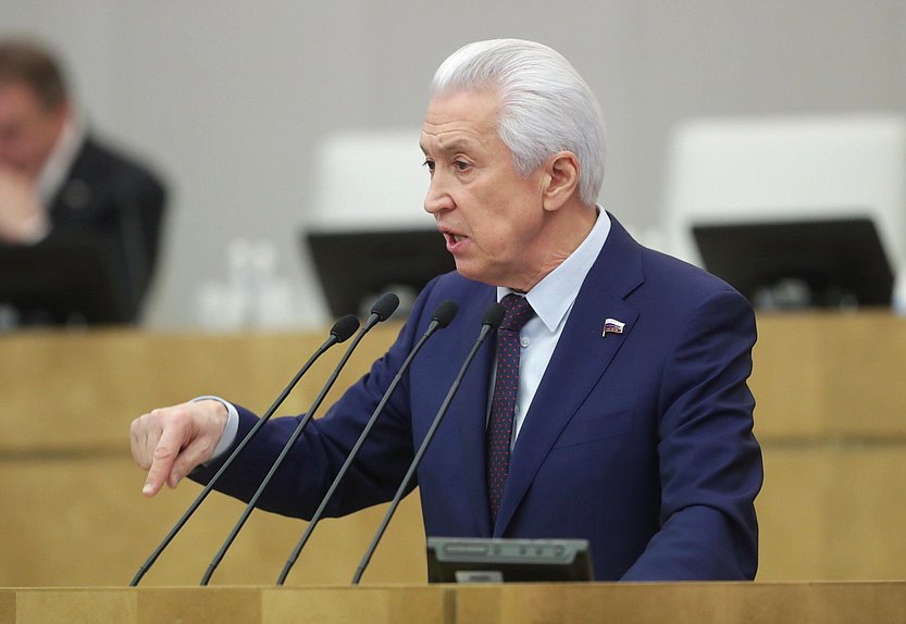 Руководитель фракции «Единая Россия» Владимир Васильев