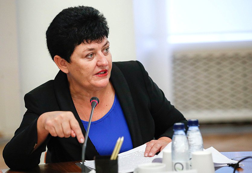 Член Комитета по культуре Ольга Германова