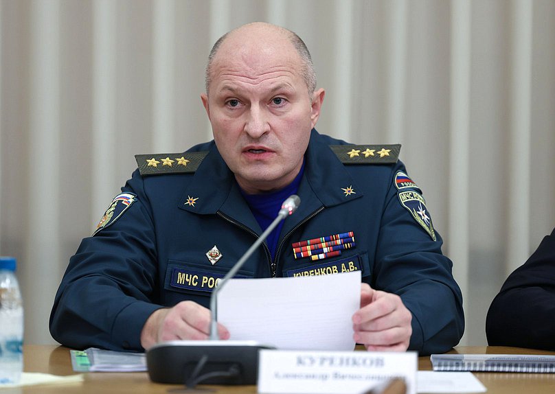 Министр РФ по делам гражданской обороны, чрезвычайным ситуациям и ликвидации последствий стихийных бедствий Александр Куренков