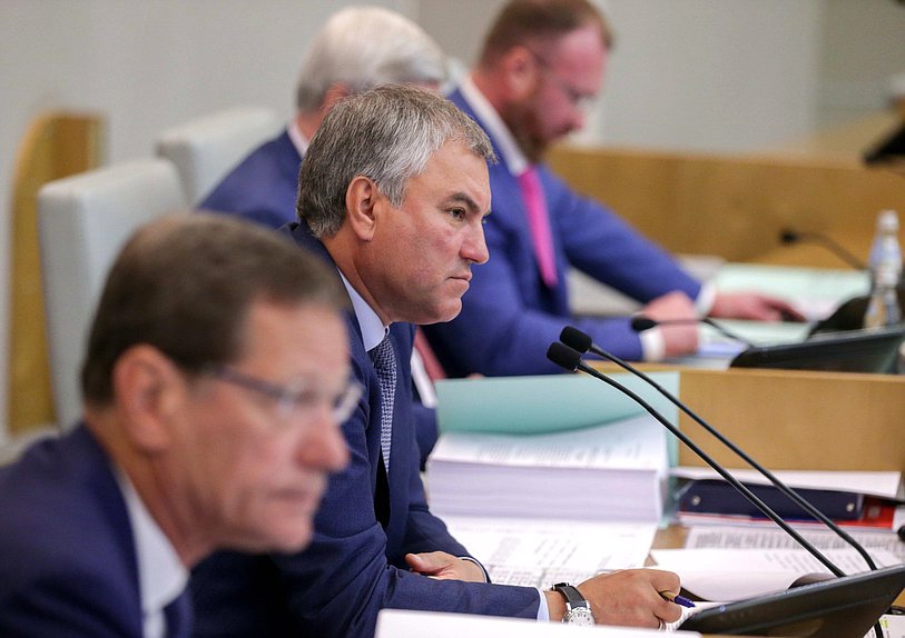 Председатель Государственной Думы Вячеслав Володин