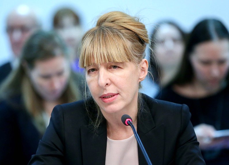 Заместитель Министра труда и социальной защиты РФ Любовь Ельцова