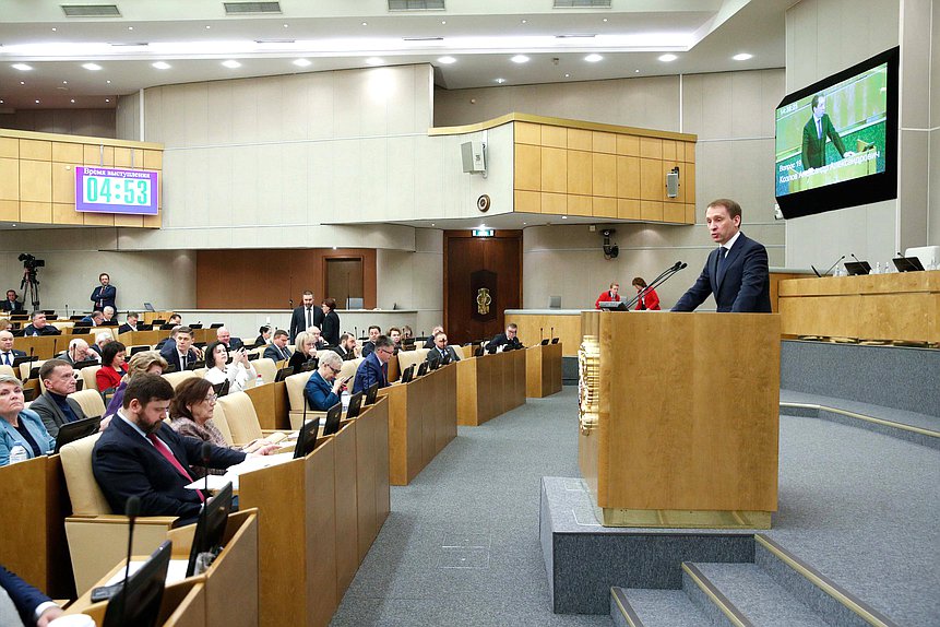 Министр природных ресурсов и экологии Александр Козлов