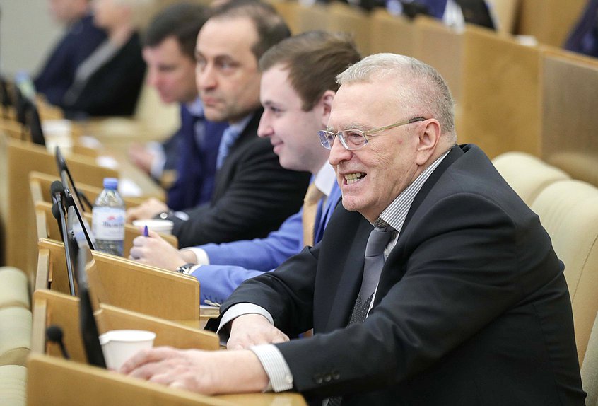 Руководитель фракции ЛДПР Владимир Жириновский