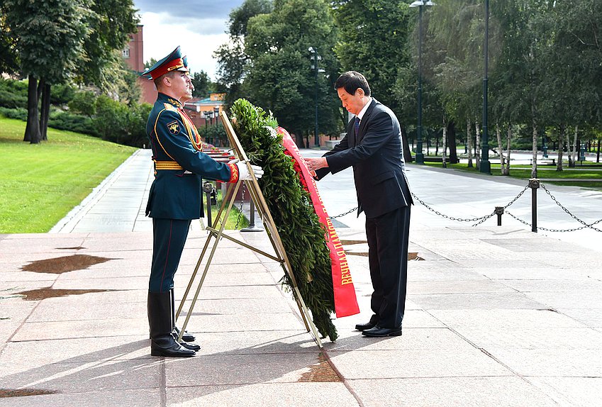 Chairman of the Standing Committee of the National People's Congress of the People's Republic of China Li Zhanshu