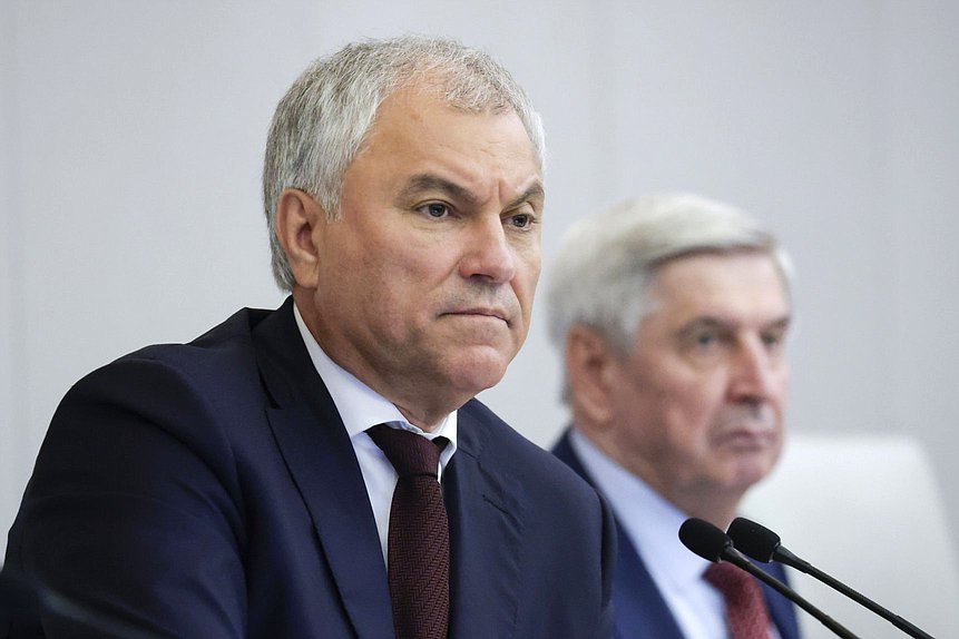 Председатель Государственной Думы Вячеслав Володин