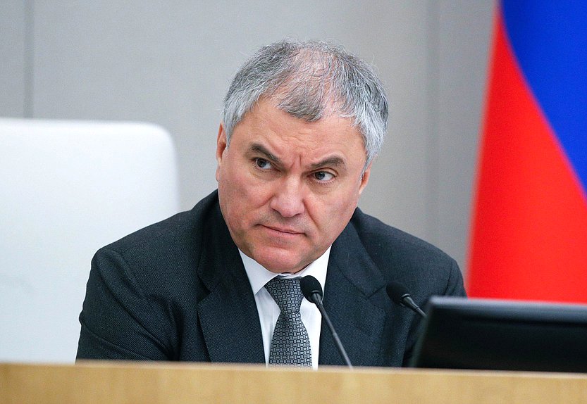 Председатель Государственной Думы Вячеслав Володин