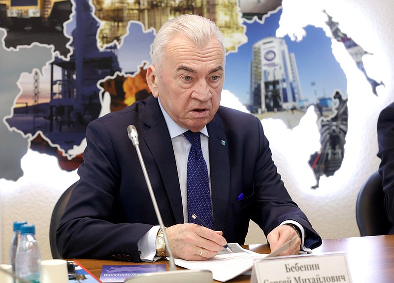 Председатель Законодательного Собрания Ленинградской области Сергей Бебенин