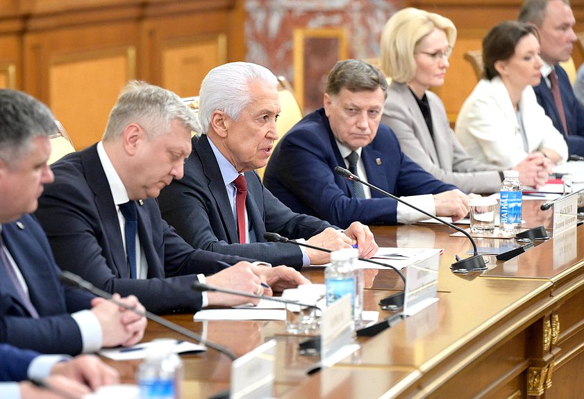 Руководитель фракции "Единая Россия" Владимир Васильев