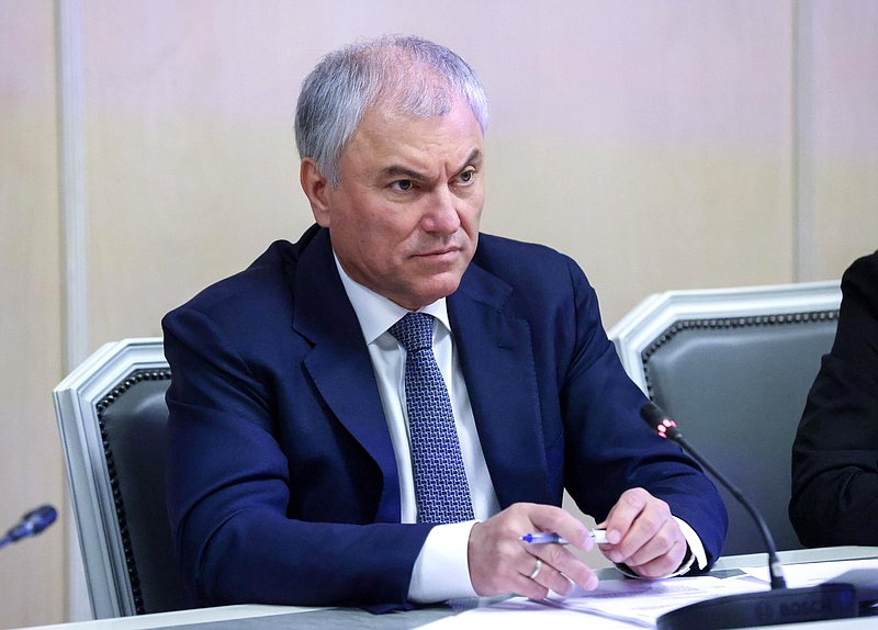 Председатель Государственной Думы Вячеслав Володин