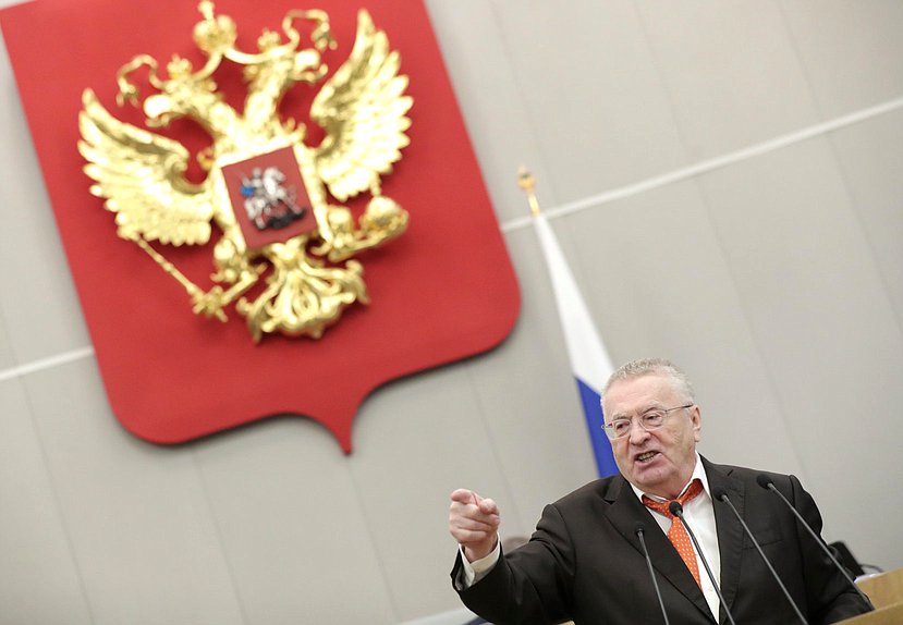 Руководитель фракции ЛДПР Владимир Жириновский