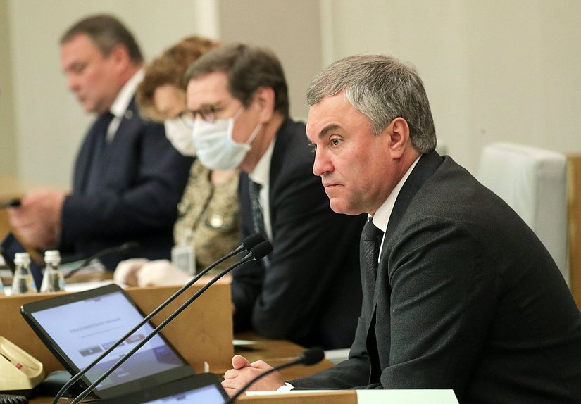 Председатель Государственной Думы Вячеслав Володин