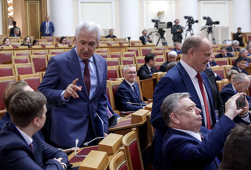 Руководитель фракции «Единая Россия» Владимир Васильев