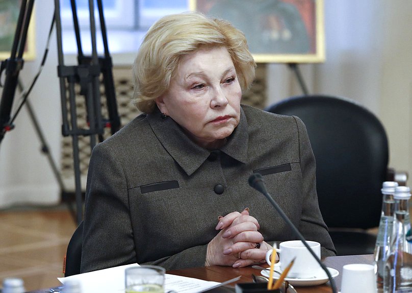 Первый заместитель Председателя Комитета по культуре Елена Драпеко