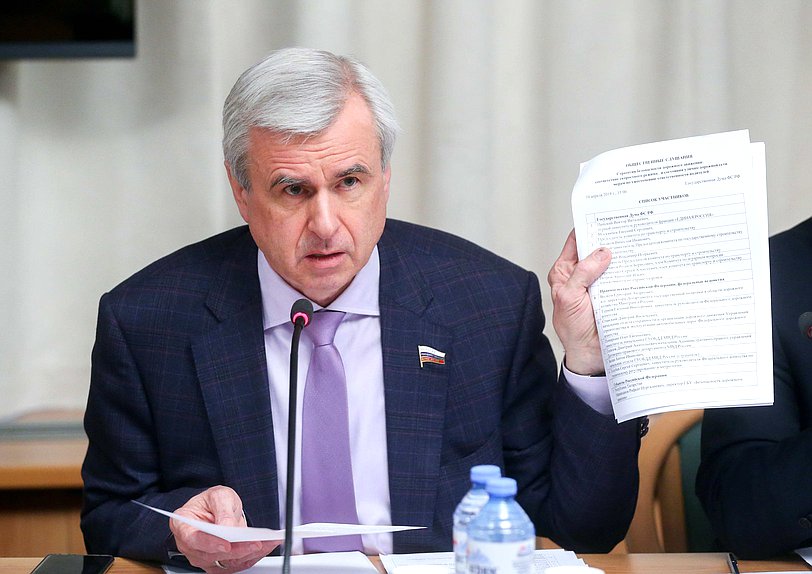 Первый заместитель Председателя Комитета по государственному строительству и законодательству Вячеслав Лысаков