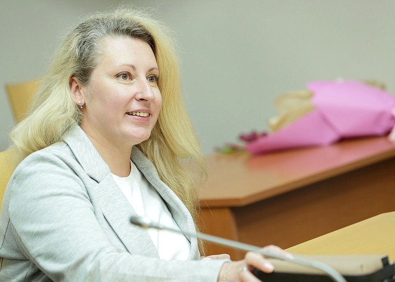 Заместитель Председателя Комитета по вопросам семьи, женщин и детей Мария Дробот