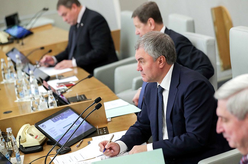 Председатель Государственной Думы Вячеслав Володин