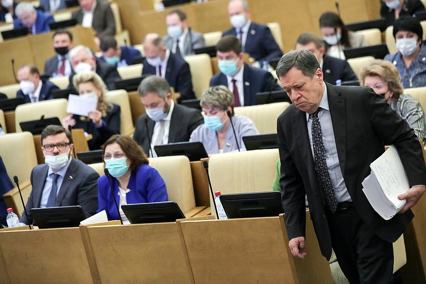 Председатель Комитета по бюджету и налогам Андрей Макаров