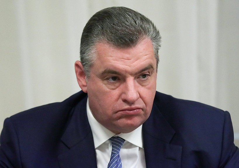 Leader of the LDPR faction Leonid Slutsky