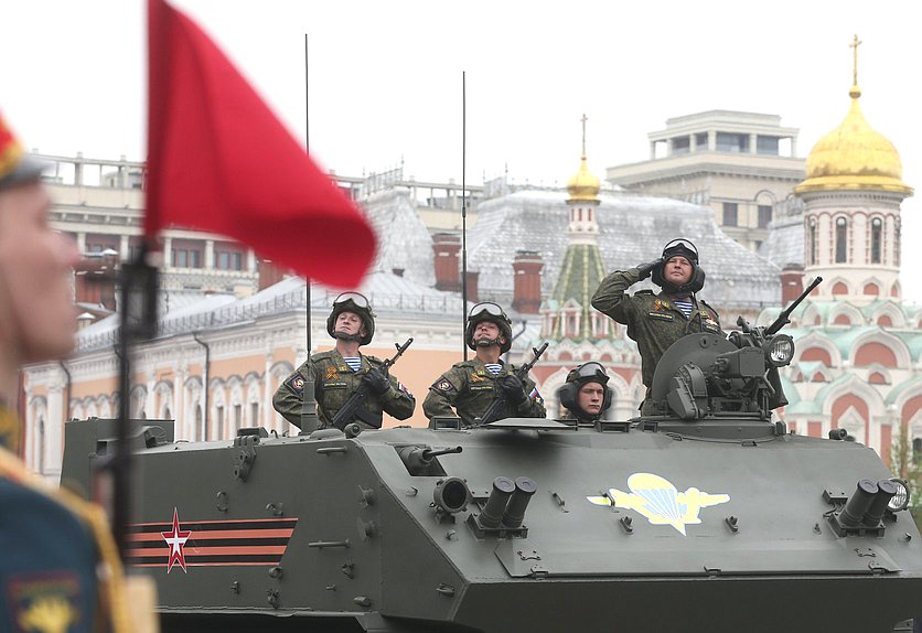 Парад в честь 74-й годовщины Победы в Великой Отечественной войне