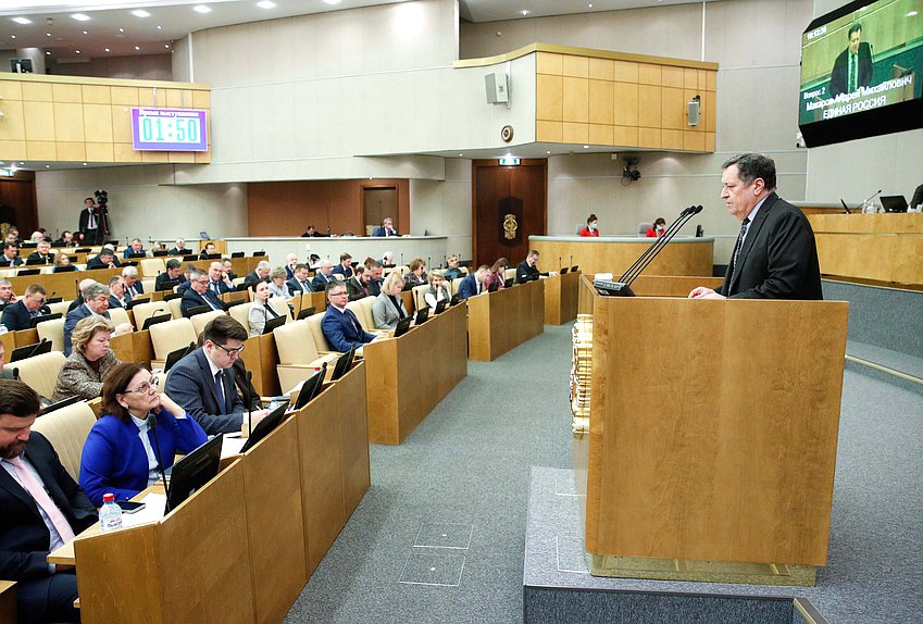 Председатель Комитета по бюджету и налогам Андрей Макаров