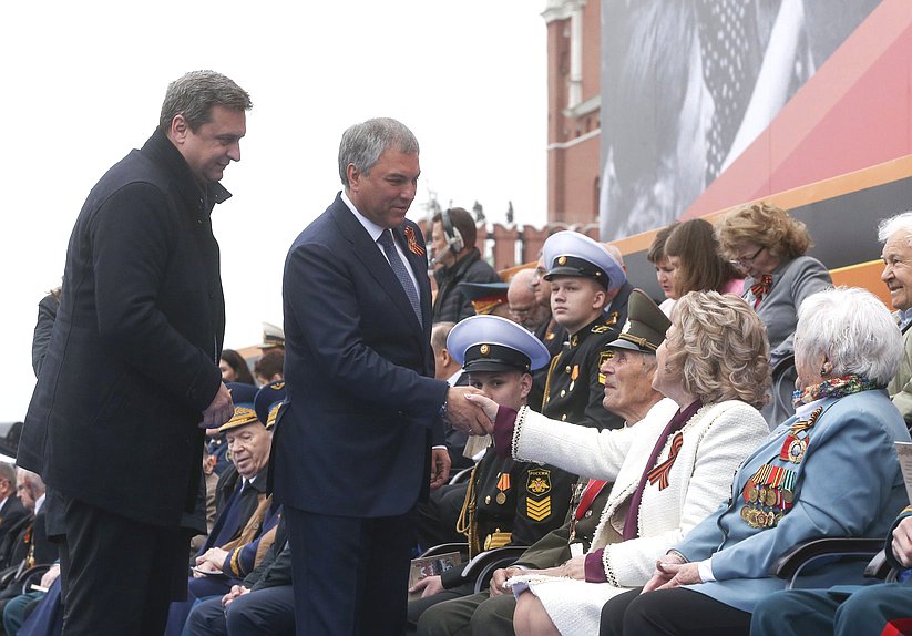 Председатель Государственной Думы Вячеслав Володин и Председатель Национального совета Словакии Андрей Данко