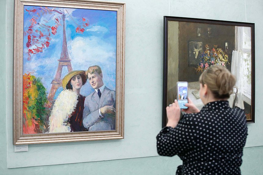 Открытие выставки «Есенин. Бесконечная легенда», приуроченной к 125-летию со дня рождения Сергея Есенина