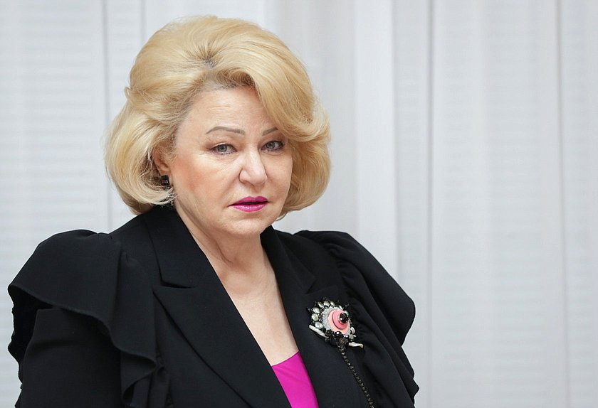 Председатель Комитета по вопросам семьи, женщин и детей Нина Останина