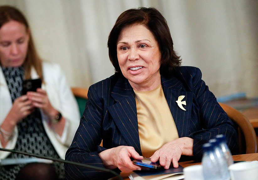 Заместитель Председателя Комитета по международным делам Ирина Роднина