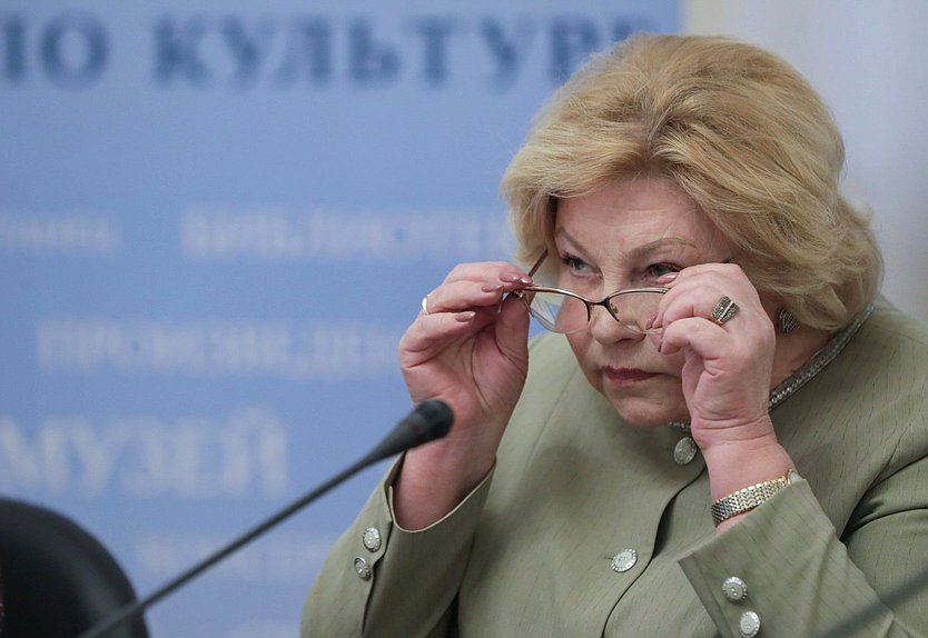 Первый заместитель Председателя Комитета по культуре Елена Драпеко