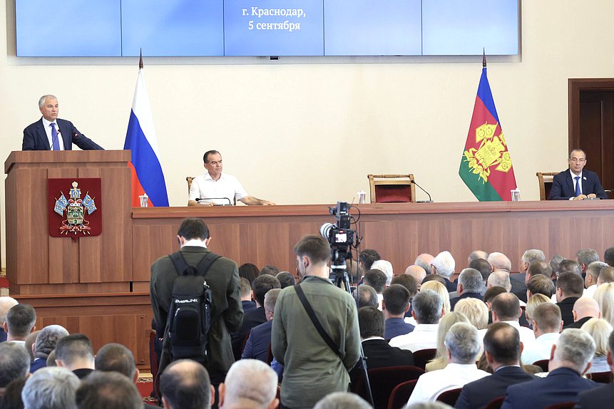 Председатель Государственной Думы Вячеслав Володин