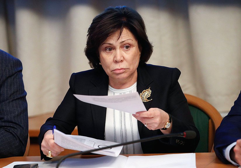 Заместитель Председателя Комитета по международным делам Ирина Роднина