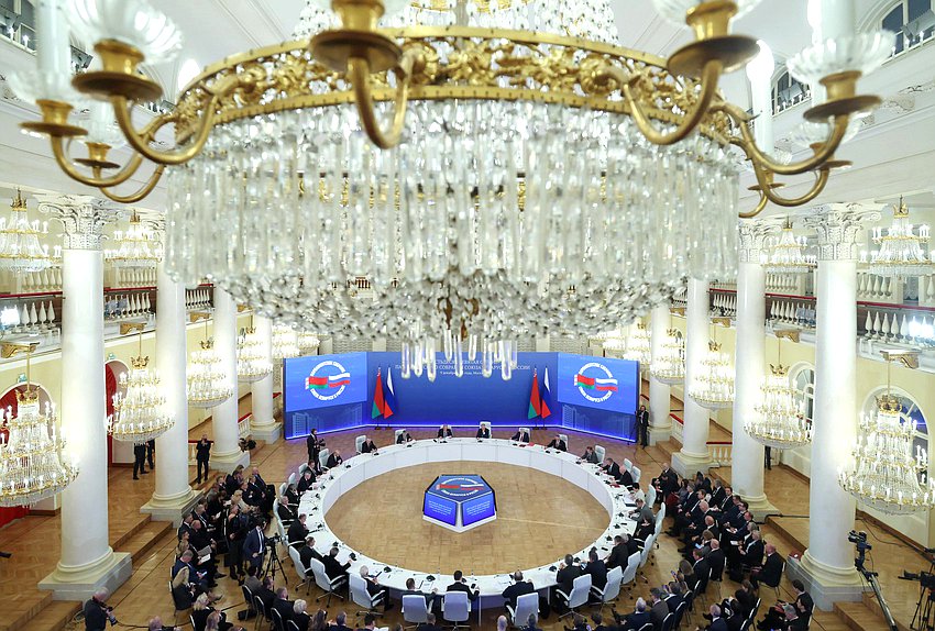 Заседание 69-й сессии Парламентского Собрания Союза Беларуси и России