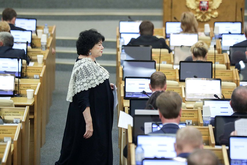 Председатель Комитета по вопросам семьи, женщин и детей Тамара Плетнева