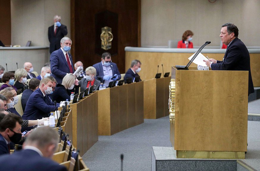 Председатель Комитета по бюджету и налогам Андрей Макаров