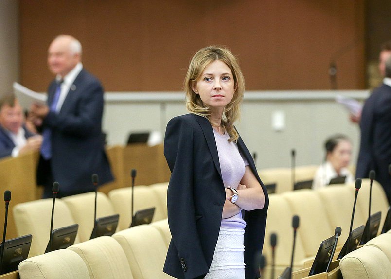 Заместитель Председателя Комитета по безопасности и противодействию коррупции Наталья Поклонская