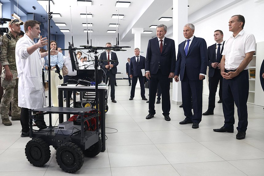 Председатель ГД Вячеслав Володин посетил Кубанский государственный университет