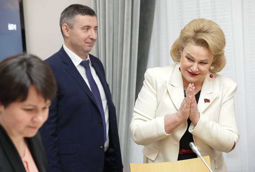 Председатель Комитета по вопросам семьи, женщин и детей Нина Останина