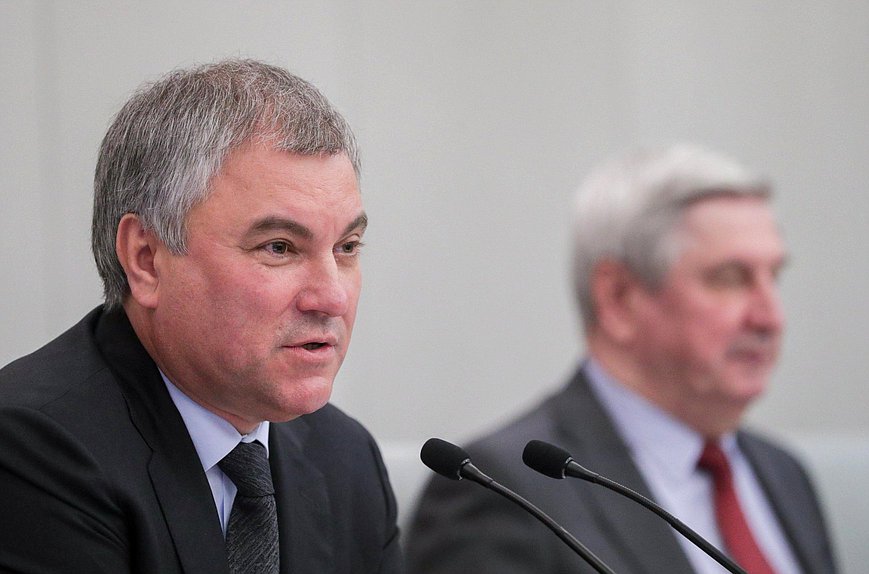 Председатель Государственной Думы Вячеслав Володин