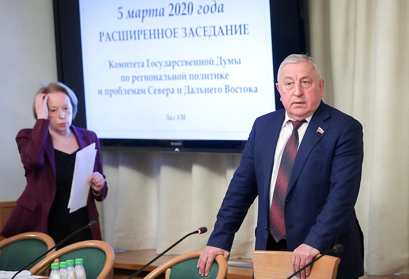 Председатель Комитета по региональной политике и проблемам Севера и Дальнего Востока Николай Харитонов
