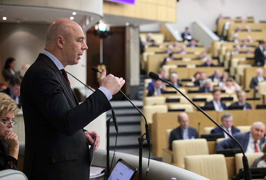 Первый заместитель Председателя Правительства РФ — Министр финансов РФ Антон Силуанов