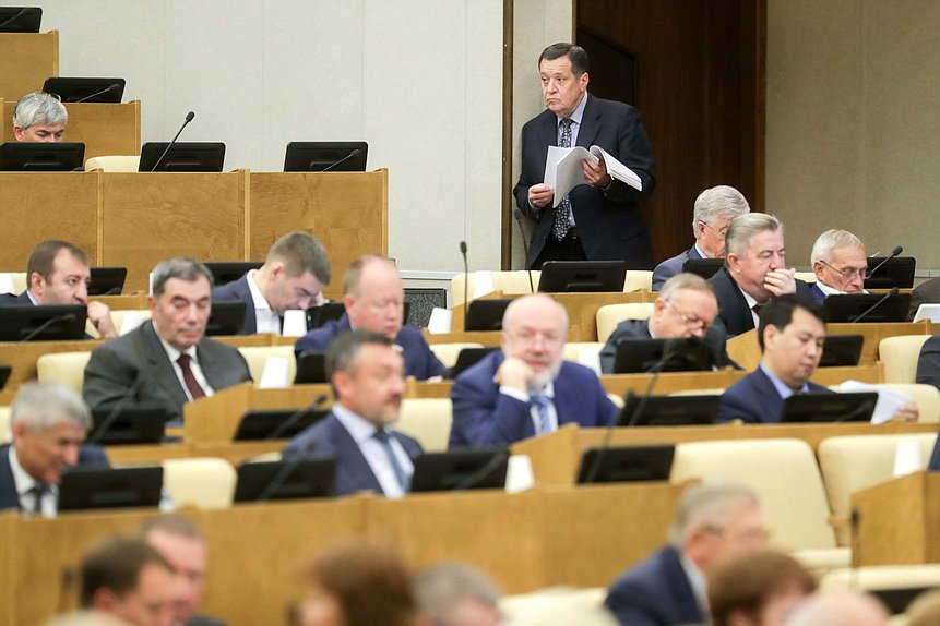 Председатель Комитета по бюджету и налогам Андрей Макаров