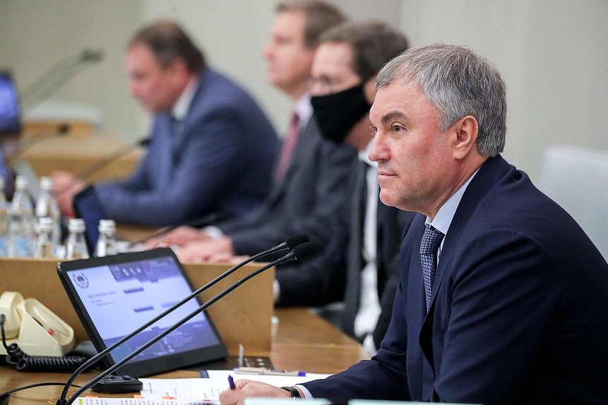 Председатель Государственной Думы Вячеслав Володин