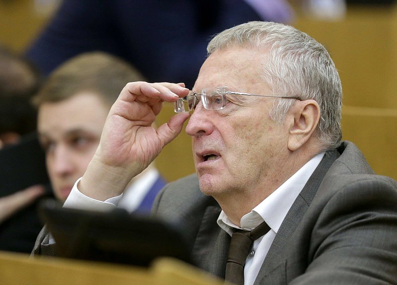 Руководитель фракции ЛДПР Владимир Жириновский